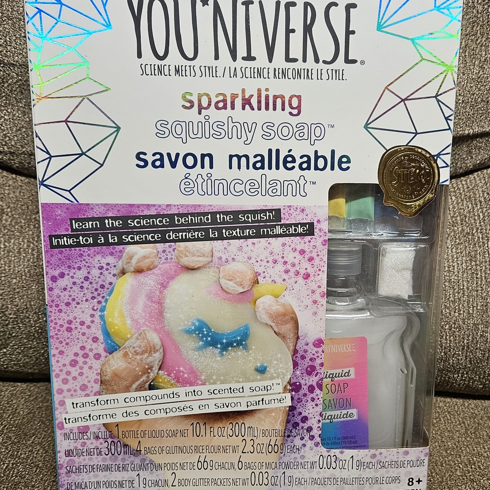 YOU*NIVERSE Sparkling Squishy Soap Kit